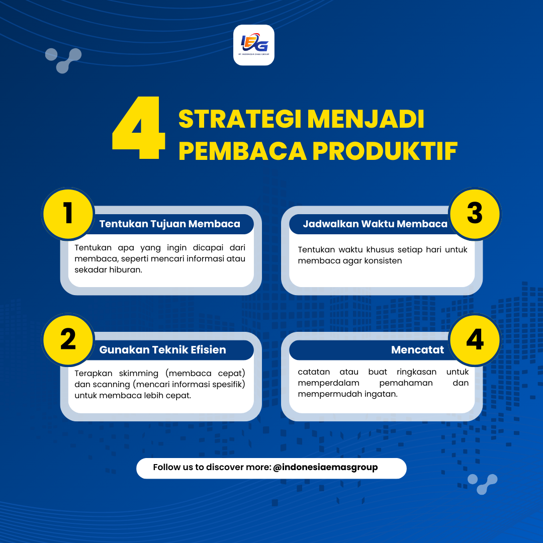 4 Cara Sederhana untuk Membaca Lebih Produktif Setiap Hari!